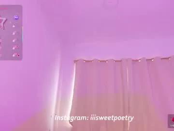 sweet_poetry from Chaturbate is Freechat