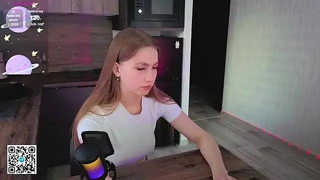 BarelyBliss from StripChat is Freechat