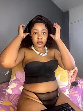 BlackBarbieX23 from StripChat is Freechat