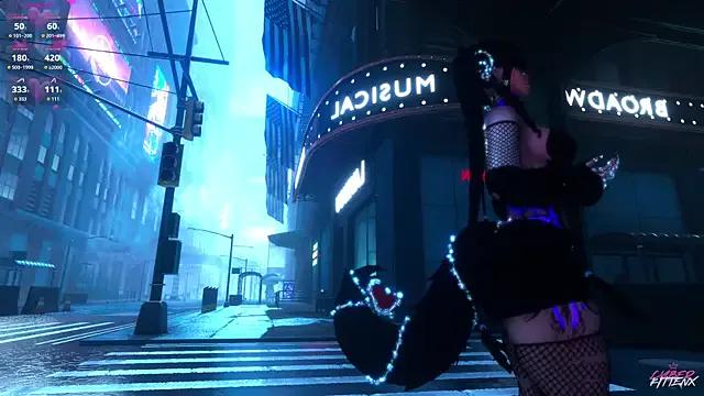 CyberKittenX from StripChat is Freechat