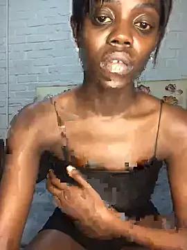 Ebony-Mistique from StripChat is Freechat