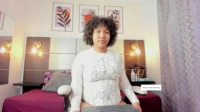 Ebony-Sol from StripChat is Freechat