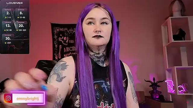 Emmybrightj_ from StripChat is Freechat