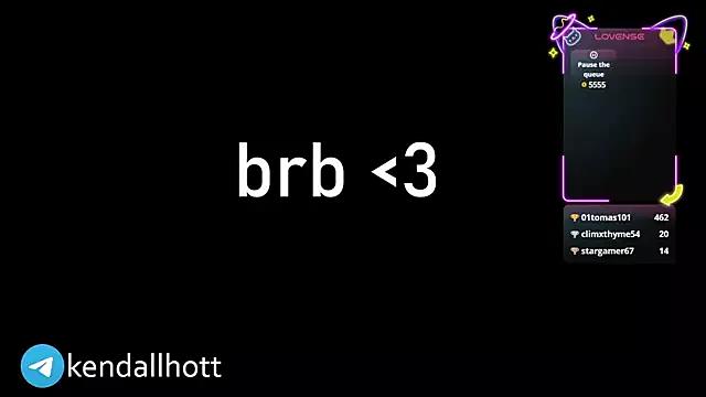 KendalHottt from StripChat is Freechat