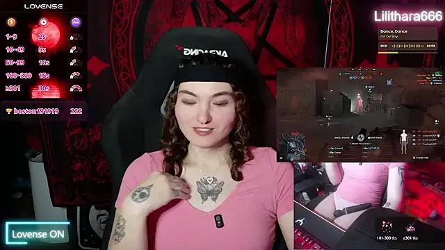 Lilithara666 from StripChat is Freechat