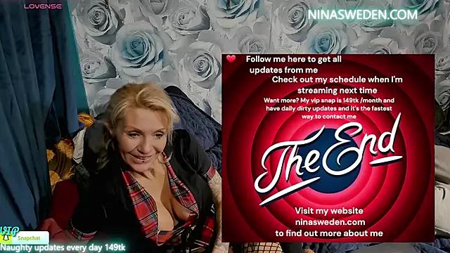 Ninasweden from StripChat