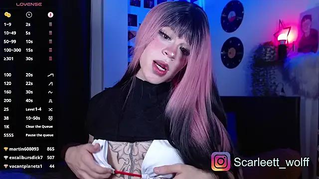 scarleettwolff from StripChat is Freechat